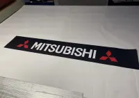 Naklejka na szybę pas Mitsubishi evo evolution motorsport ralli art — ujęcie 2