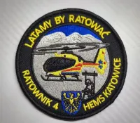 Naszywka Lotnicze Pogotowie Ratunkowe Ratownik 4 HEMS KATOWICE Wysyłka — ujęcie 2