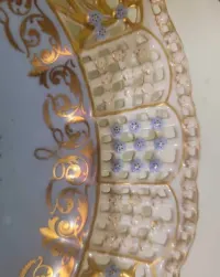 Piękna patera/talerz porcelanowa z manufaktury herend — ujęcie 3
