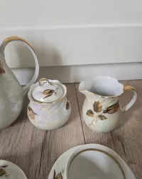Piękny serwis kawowy PRL. Perłowa porcelana. Wawel Polska — ujęcie 3