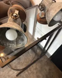 6x Lampa Industrial Vintage Loft Metal Drewno Zestaw — ujęcie 3
