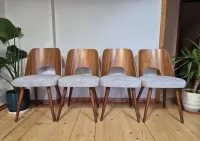 4 krzesła proj.O.Haerdtl dla TON po renowacji! Unikat! PRL VINTAGE RETRO — ujęcie 2