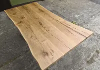 Blat dębowy• 170x85 •na• stół •biurko ławę Live Edge — ujęcie 3