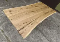 Blat dębowy• 170x85 •na• stół •biurko ławę Live Edge — ujęcie 2
