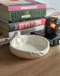 Podstawka na biżuterię | kobieta kwiat | różne kolory — ujęcie 5