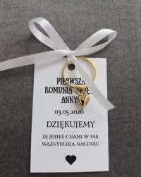 Podziękowania dla gości  na rozne okazje — ujęcie 2
