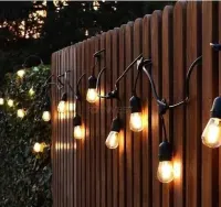 Girlanda Ogrodowa Świetlna 20M 20X Żarówka LED Sieciowa Wodoszczelna — ujęcie 4