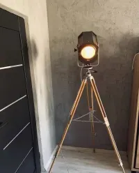 Lampa podlogowa stolowa wiszaca Loft Vintage Industrialna Prl — ujęcie 3