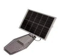 Lampa solarna  hybryda 300w IP67 zewnętrzna led SMD — ujęcie 2