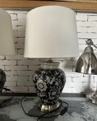 Lampa stołowa do sypialni duża Hamton PR Home ceramika — ujęcie 4