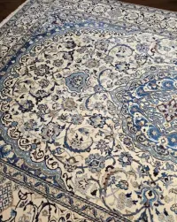 Perski dywan Nain - Rękodzieło z Iranu - Wspaniałej jakości 245x350cm — ujęcie 2