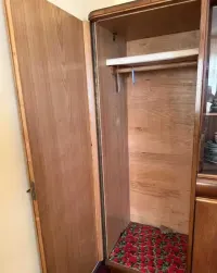 Stylowa szafa biblioteka vintage PRL — ujęcie 3