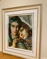 Tamara Lempicka, The Green Turban - grafika — ujęcie 2
