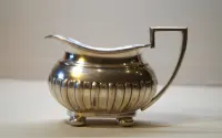 WALKER & HALL SHEFFIELD, zestaw platerowany, XIX wiek, ANTYK — ujęcie 4