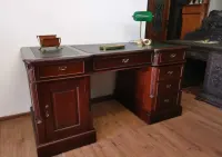 160 cm dwustronne angielskie biurko 950/2026 — ujęcie 5