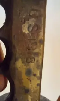 Amerykański nóż okopowy „Trench Knife” – mosiężna rękojeść | I wojna światowa — ujęcie 4