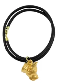 Amerykański Staffordshire terrier naszyjnik pozłocony w pudełku Art-Dog — ujęcie 2