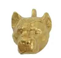 Amerykański Staffordshire terrier naszyjnik pozłocony w pudełku Art-Dog — ujęcie 4