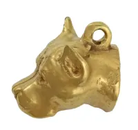 Amerykański Staffordshire terrier naszyjnik pozłocony w pudełku Art-Dog — ujęcie 5