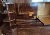 ART DECO / kredens, witryna. barek, szafa 1920r. najwyższa półka — ujęcie 2