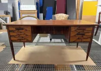 Biurko vintage Arne Vodder palisander lata 60 biurko Dania — ujęcie 2