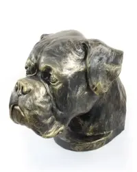 Bokser urna z żywicy Art-Dog — ujęcie 2