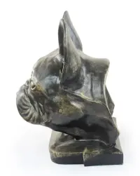 Buldog francuski duża głowa z żywicy Art-Dog — ujęcie 4