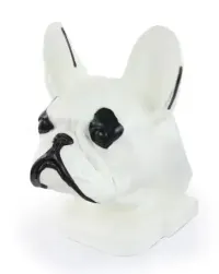 Buldog francuski I duża głowa z żywicy Art-Dog — ujęcie 2