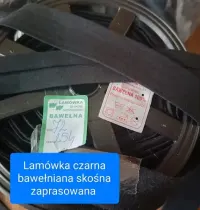 Czarna lamówka bawełniana skośna zaprasowana szerokość 2,5 cm — ujęcie 4