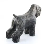Czarny terier rosyjski figurka pełnowymiarowa Art-Dog — ujęcie 5