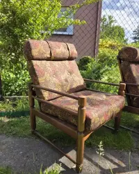 Fotel 2 szt PRL Zenon Bączyk lata 70 80 — ujęcie 2