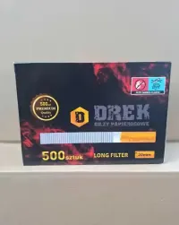 Gilza papierosowa DREK Long 20 mm 500 sztuk-7,00zł — ujęcie 4