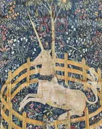 Gobelin 'Jednorożec w niewoli' Francja — ujęcie 2