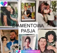 Haft diamentowy z WŁASNEGO ZDJĘCIA Twojego zdjęcia diamenciki KWADRATO — ujęcie 3