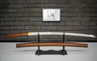 Katana Shirasaya Palisander Drewno Różane 62HRC OSTRA!  Odbierz Osobiście w Warszawie w naszym punkcie — ujęcie 2