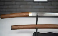 Katana Shirasaya Palisander Drewno Różane 62HRC OSTRA!  Odbierz Osobiście w Warszawie w naszym punkcie — ujęcie 5