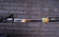 Katana Treningowa stal T10 62HRC miecz japoński Promocja Warszawa — ujęcie 2