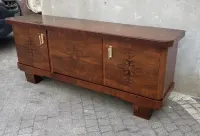 Komoda/Szafka RTV Orzech 160 Art-Deco Piękny Antyk Po Renowacji — ujęcie 5