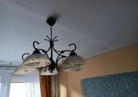 Komplet żyrandol+ lampa stojąca — ujęcie 3