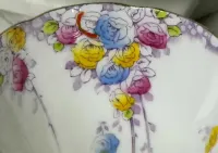 Królewska porcelana PARAGON „Summer Roses” z lat 30. – Unikatowy wzór kwiatowy (18 elementów) — ujęcie 5