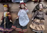 Lalki porcelanowe Deagostini - cena za sztukę- stroje ludowe świata — ujęcie 2