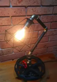 Lampa loft Industrialna.  Prl . Retro.  Prezent. — ujęcie 3