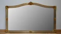 Lustro DEKNUDT® Hollywood Regency Vintage '70 - 185/115 cm — ujęcie 3