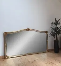 Lustro DEKNUDT® Hollywood Regency Vintage '70 - 185/115 cm — ujęcie 5