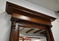 lustro z konsolą orzechowe tremo s050405 — ujęcie 3