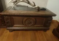 Meble antyczne, zegar, kufer,szafa,szafka,stolik — ujęcie 3