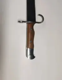 Niemiecki bagnet MAUSER z || Wojny Światowej + oryginalna POCHWA na niego. — ujęcie 5