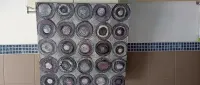 obraz olejny abstrakcja (80x80 cm.) — ujęcie 4