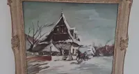 Obraz olejny na płótnie - S. Łazorek — ujęcie 3
