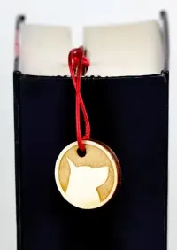 Owczarek niemiecki zakładka do książki outside Art-Dog — ujęcie 4